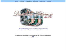 Tablet Screenshot of grappavettorazzi.it